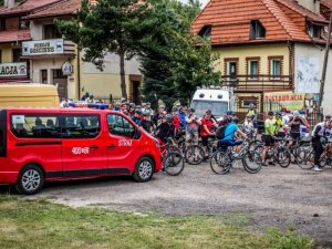 Łódzki finał ogólnopolskiej akcji &quot;Mundur na rowerze&quot;