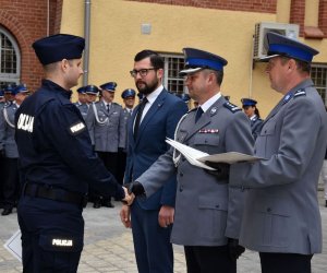 Ślubowanie nowo przyjętych policjantów  w garnizonie zachodniopomorskim