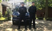 Policjanci z Oddziału Prewencji Policji w Bydgoszczy