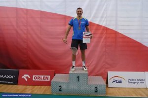 Wrocławski policjant złotym medalistą zawodów badmintonowych w Zakopanem