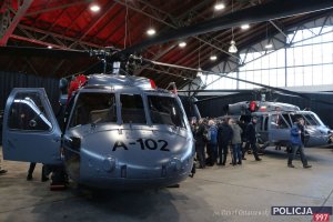 Przekazanie śmigłowców Black Hawk polskiej Policji