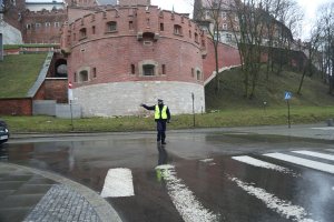 Policjanci z całego kraju dbają również w Krakowie o bezpieczeństwo i porządek publiczny podczas COP24
