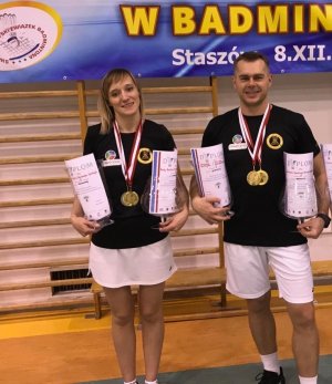 Policjant z Mysłowic Mistrzem Polski Nauczycieli i Trenerów w Badmintonie
