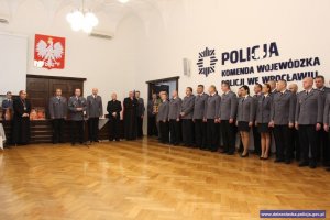 Przedświąteczne spotkanie opłatkowe dolnośląskiej Policji