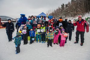 Kręcie mnie bezpieczeństwo na stoku - Kasina - zdjęcie grupowe