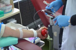 Zbiórka krwi w KGP