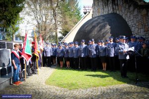 uroczystości upamiętniające policjantów zamordowanych przez NKWD w Kalininie