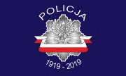 Logo obchodów 100-lecia Policji