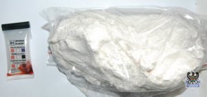 woreczek foliowy z amfetaminą