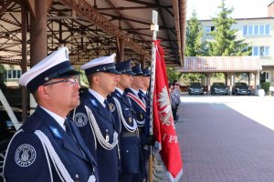 4. Apel z okazji Święta Policji w CKPK BOA - zbiórka na placu