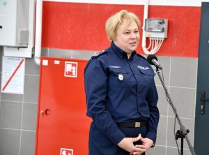 Dyrektor Biura Logistyki Policji KGP - inspektor dr Małgorzata Borowik