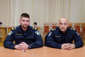 Przedstawiciele policji chorwackiej.