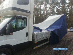 Odzyskana skradziona ciężarówka z towarem o łącznej wartości 450 tys. zł