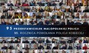 kolaż zdjęć kobiet pracujących i służących w małopolskiej Policji