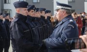 komendant wojewódzki policji gratuluje policjantom