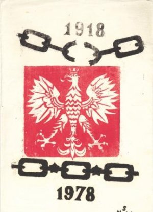 zdjęcie przedstawia okładkę książki z godłem Polski na środku i napisami 1918 i 1978