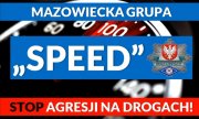napis mazowiecka grupa speed stop agresji na drogach