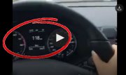 licznik i przekroczenie prędkości 118 km/h