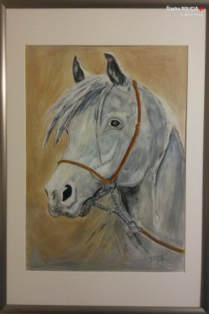 namalowany koń