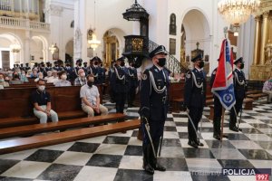 uroczysta msza święta z okazji Święta Policji z udziałem kierownictwa polskiej Policji