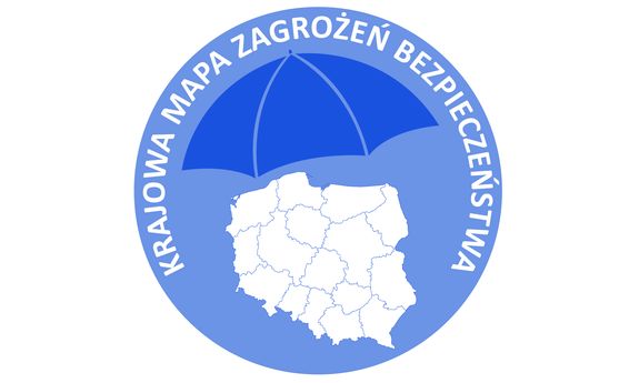 Logo Krajowej Mapy Zagrożeń Bezpieczeństwa
