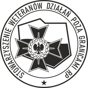 logo Stowarzyszenia Weteranów Działań Poza Granicami Rzeczypospolitej Polskiej
