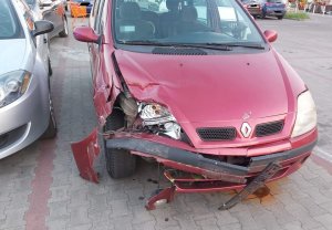 uszkodzony samochód sprawcy wypadku