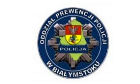 logo oddziału prewencji policji  Białymstoku