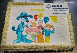 policyjny tort maskotki policyjnej