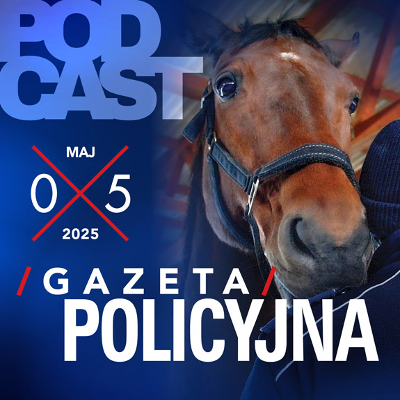 Fragment okładki majowegoi numeru Gazety Policyjnej.