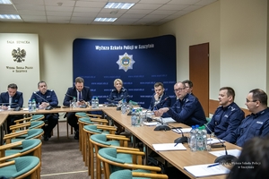 posiedzenie Naukowo-Eksperckiej Rady ds. Cyberbezpieczeństwa przy Wyższej Szkole Policji w Szczytnie