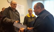 Komendant Miejski Policji w Bydgoszczy dziękuje kobiecie i mężczyźnie