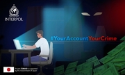 banner promocyjny akcji, na grafice znajduje się napis # YourAccountYourCrime