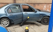 uszkodzony samochód sprawcy kradzieży