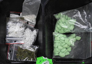 Narkotyki zabezpieczone przez policjantów