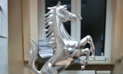 aluminiowa figurka konia