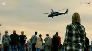 Pokazy lotnicze w Mielcu z udziałem policyjnego Black Hawka