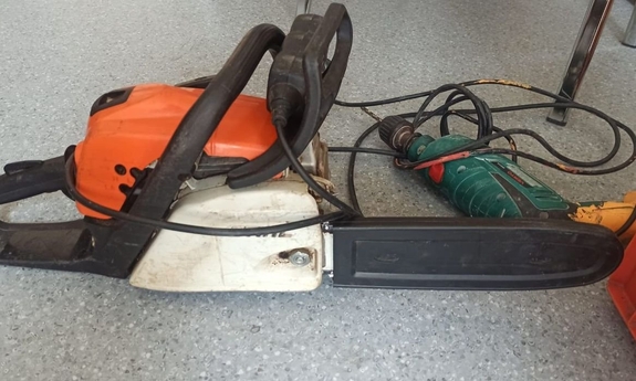 odzyskane elektronarzędzia