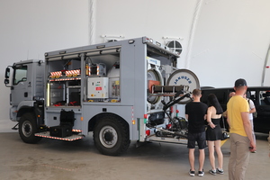 na zdjęciu specjalistyczny pojazd do działań minersko-pirotechnicznych