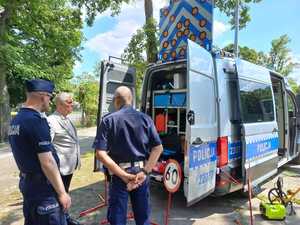 Piknik na Agrykoli z okazji święta Policji