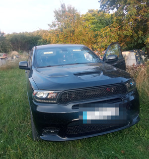 odzyskany samochód dodge durango