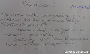 podziękowania