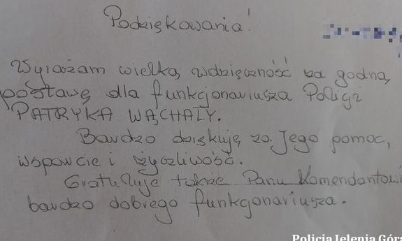 podziękowania