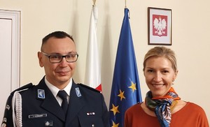 kom. Olenderek i Chargé d’affaires a.i. RP w Królestwie Hiszpanii i Księstwie Andory Monika Krzepkowska.