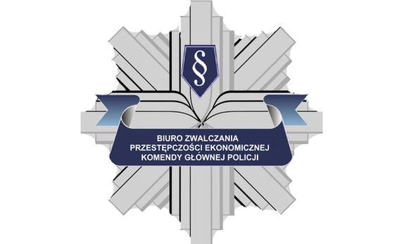 Logo Biura Zwalczania Przestępczości Ekonomicznej KGP.