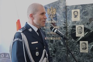 Pierwszy Zastępca Komendanta Głównego Policji nadinsp. Roman Kuster.