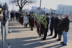 Uczestnicy uroczystości.