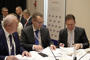 Uczestnicy nieformalnego Spotkania Europejskich Szefów Policji.
