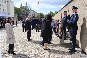 uroczystość odsłonięcia tablicy epitafijnej w Muzeum Więzienia Pawiak