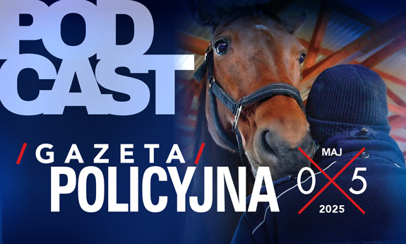Fragment okładki majowegoi numeru Gazety Policyjnej.